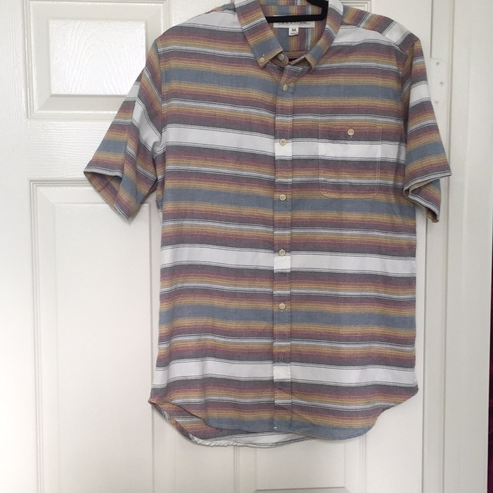 Ezekiel Striped Button-Up